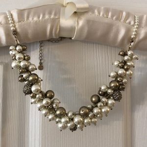 Faux Pearl Choker
